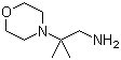 结构式 CAS# 173336-43-1, 2-甲基-2-(4-吗啉基)丙胺