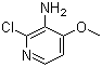 2-Chloro-4-methoxypyridin-3-amine molecular structure (CAS 173435-34-2)