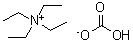 structure of CAS# 17351-61-0, Tetraethylammonium hydrogen carbonate