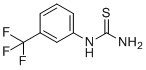 结构式 CAS# 1736-70-5, 3-(三氟甲基)苯基硫脲