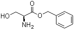 L-丝氨酸苯甲酯分子结构 (CAS 1738-72-3)