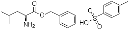 L-亮氨酸苄酯对甲苯磺酸盐分子结构 (CAS 1738-77-8)
