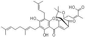 新藤黄酸分子结构 (CAS 173932-75-7)