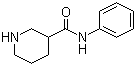 N-Phenylpiperidine-3-carboxamide molecular structure (CAS 173987-10-5)