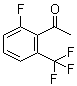 2'-Fluoro-6'-trifluoromethylacetophenone molecular structure (CAS 174013-29-7)