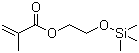 Trimethylsiloxyethyl methacrylate molecular structure (CAS 17407-09-9)