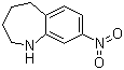 structure of CAS# 17422-54-7, 8-Nitro-2,3,4,5-tetrahydro-1H-benzo[b]azepine;2,3,4,5-Tetrahydro-8-nitro-1H-1-benzazepine