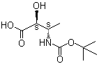 3-[[(1,1-Dimethylethoxy)carbonyl]amino]-2-hydroxy-(2S,3S)-butanoic acid molecular structure (CAS 174282-86-1)
