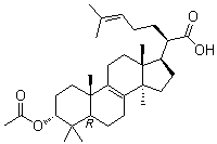 Tsugaric acid A molecular structure (CAS 174391-64-1)