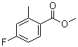 结构式 CAS# 174403-69-1, 4-氟-2-甲基苯甲酸甲酯