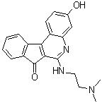 6-[[2-(Dimethylamino)ethyl]amino]-3-hydroxy-7H-indeno[2,1-c]quinolin-7-one molecular structure (CAS 174634-08-3)
