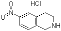structure of CAS# 174648-98-7, 1,2,3,4-Tetrahydro-6-nitroisoquinoline monohydrochloride
