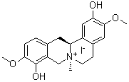 (-)-Cyclanoline iodide molecular structure (CAS 17472-51-4)