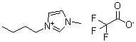 3-Butyl-1-methylimidazolium trifluoroacetate molecular structure (CAS 174899-94-6)