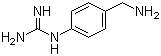 N-[4-(Aminomethyl)phenyl]guanidine molecular structure (CAS 174959-56-9)