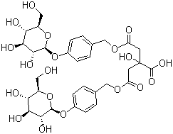 Parishin C molecular structure (CAS 174972-80-6)