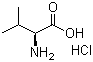 L-Valine hydrochloride molecular structure (CAS 17498-50-9)
