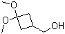 3,3-Dimethoxycyclobutanemethanol molecular structure (CAS 175021-11-1)