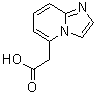 结构式 CAS# 175143-91-6, 2-(咪唑并[1,2-a]吡啶-5-基)乙酸