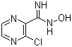 3-氯-N-羟基-2-吡嗪甲脒分子结构 (CAS 175203-31-3)