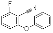 structure of CAS# 175204-06-5, 2-Fluoro-6-phenoxybenzonitrile