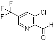 3-氯-5-三氟甲基吡啶-2-甲醛分子结构 (CAS 175277-50-6)