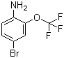 结构式 CAS# 175278-09-8, 4-溴-2-(三氟甲氧基)苯胺