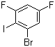 1-溴-3,5-二氟-2-碘苯分子结构 (CAS 175278-11-2)