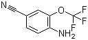 结构式 CAS# 175278-23-6, 4-氨基-3-三氟甲氧基苯腈
