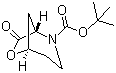 structure of CAS# 175476-93-4, (1S,5R)-tert-Butyl 7-oxo-6-oxa-2-azabicyclo[3.2.1]octane-2-carboxylate
