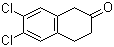 6,7-二氯-3,4-二氢-1H-2-萘酮分子结构 (CAS 17556-22-8)