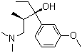 (2R,3R)-1-(Dimethylamino)-3-(3-methoxyphenyl)-2-methyl-3-pentanol molecular structure (CAS 175590-76-8)