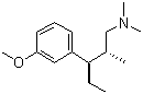 (2R,3R)-3-(3-Methoxyphenyl)-N,N-2-trimethylpentanamine molecular structure (CAS 175591-22-7)