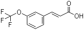 structure of CAS# 175675-63-5, (E)-3-(3-Trifluoromethoxyphenyl)-2-propenoic acid