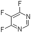4,5,6-Trifluoropyrimidine molecular structure (CAS 17573-78-3)