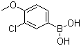 3-Chloro-4-methoxyphenylboronic acid molecular structure (CAS 175883-60-0)