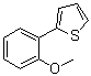 2-(2-Methoxyphenyl)thiophene molecular structure (CAS 17595-92-5)