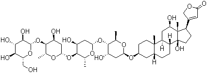 Deslanoside molecular structure (CAS 17598-65-1)