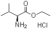 structure of CAS# 17609-47-1, Ethyl L-valinate hydrochloride;L-Valine ethyl ester hydrochloride; Ethyl 2-amino-3-methylbutanoate hydrochloride