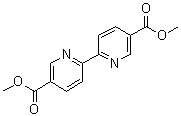 [2,2'-Bipyridine]-5,5'-dicarboxylic acid 5,5'-dimethyl ester molecular structure (CAS 1762-45-4)
