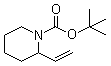结构式 CAS# 176324-61-1, 2-乙烯基-1-哌啶羧酸叔丁酯