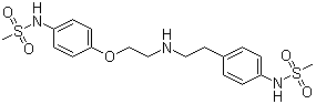 structure of CAS# 176447-94-2, N-Desmethyldofetilide;UK 71385