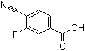 4-Cyano-3-fluorobenzoic acid molecular structure (CAS 176508-81-9)