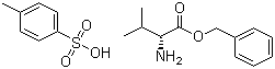 结构式 CAS# 17662-84-9, D-缬氨酸苄酯对甲基苯磺酸盐