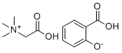 Betaine salicylate molecular structure (CAS 17671-53-3)