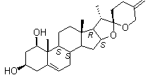 Neoruscogenin molecular structure (CAS 17676-33-4)