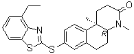 Izonsteride molecular structure (CAS 176975-26-1)