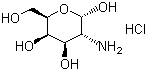 structure of CAS# 1772-03-8, D(+)-Galactosamine hydrochloride;2-Amino-2-deoxy-D-galactose hydrochloride; D-Chondrosamine hydrochloride