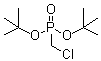 (Chloromethyl)phosphonic acid bis(1,1-dimethylethyl) ester molecular structure (CAS 177348-28-6)