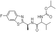 结构式 CAS# 177406-68-7, 苯噻菌胺